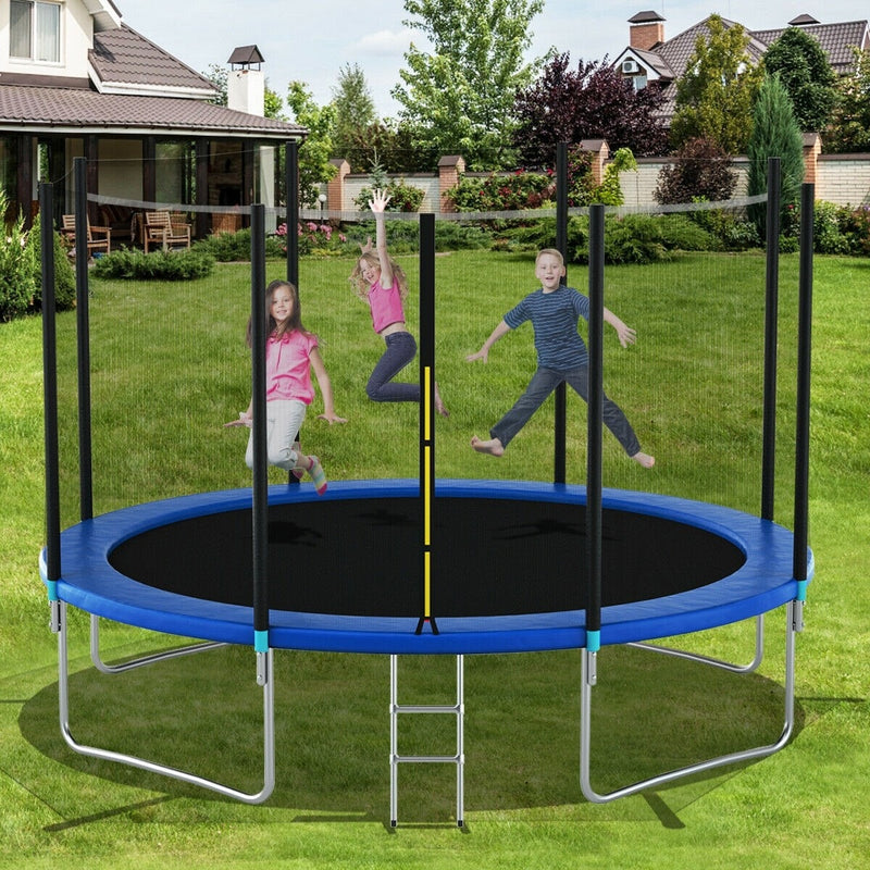 12Ft Trampoline Net Replacement Safety Enclosure Net for Trampolines