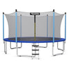 15 Ft Outdoor Trampoline Combo Bounding Bed Trampoline with Safety Enclosure Net & Ladder