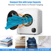 1700W Electric Portable Clothes Dryer Front Load Compact Tumble Laundry Dryer with 13.2lbs Capacity Stainless Steel Tub