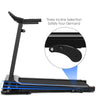 1.0HP Electric Folding Treadmill Motorized Power Running Machine with LCD Display & Heart Rate Sensor for Home Office Gym
