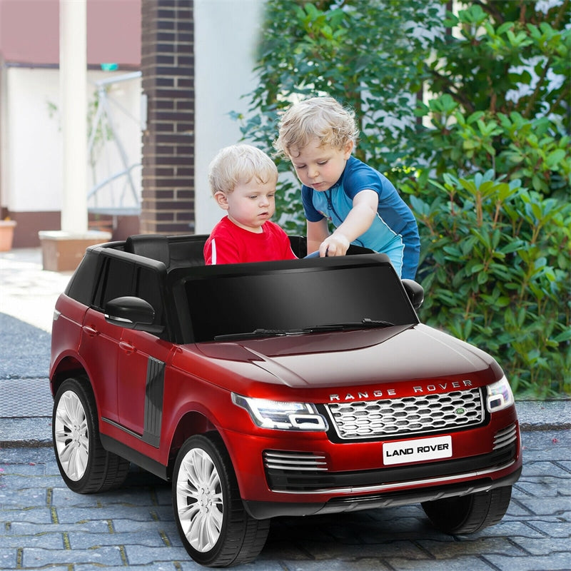 2-Seater Land Rover 2 x 12V Power Battery Kids Ride On Car with Remote Control