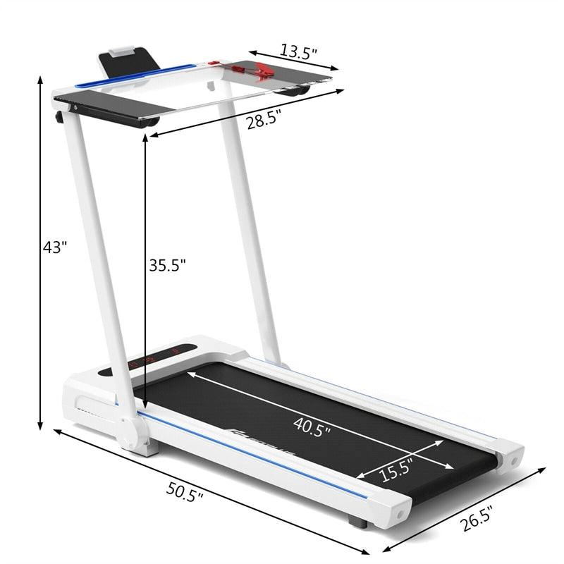 3 in 1 Under Desk Treadmill Folding Treadmill Sale in 2024