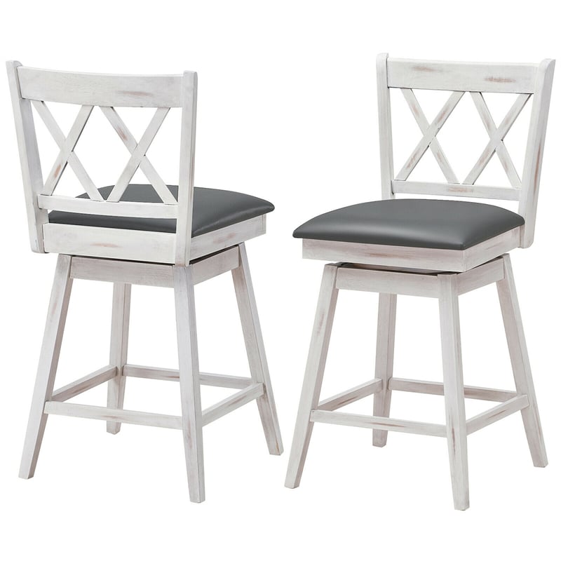 24 inch swivel sales bar stools with backs