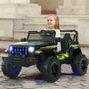 Kids Ride-on Truck 2-Seater 12V Battery Powered Electric Car with Remote Control & LED Lights