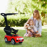 3-in-1 Bentley Kids Ride On Push Car Stroller Sliding Car with Canopy