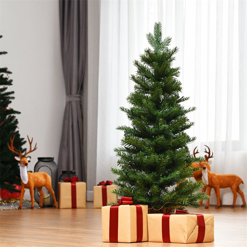 3 Ft Pre-lit Battery Operated Tabletop Christmas Tree with LED Lights