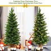 3 Ft Pre-lit Battery Operated Tabletop Christmas Tree with LED Lights