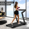 4.0HP Heavy Duty Electric Folding Treadmill Jogging Machine with LED Touch Screen Bluetooth Speaker