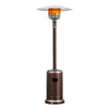Propane Patio Heater 50,000 BTU Stainless Steel Standing Gas Outdoor Heater with Wheels