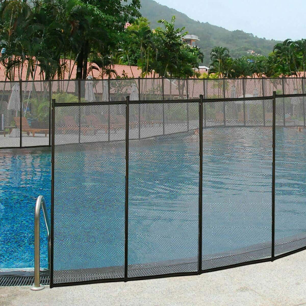 4 ft x 12 ft Mesh Pool Safety Fence for In-Ground