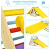 5-in-1 Kids Pikler Triangle Climber Cube Playing Set Toddler Climbing Toys with 2 Sliding Ramps