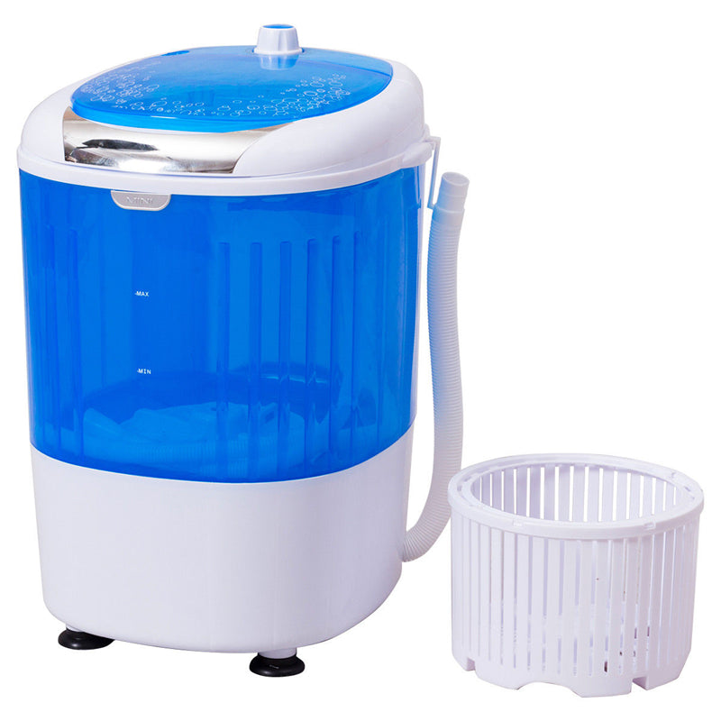 Portable Mini Washing Machine 5.5 Lbs Capacity Compact Laundry Machine with Spin Dryer for
