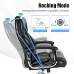Big & Tall Office Chair 500lbs High Back Executive Chair Height Adjustable Leather Desk Chair Heavy Duty Wide Seat Swivel Task Chair