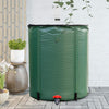 53 Gallon Portable Collapsible Rain Barrel Water Collector Tank - Bestoutdor