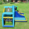 5 In 1 Inflatable Bouncy Castle With Slide Jumping Area Climbing Wall