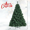 5ft Purely Green Hinged Artificial Christmas Tree with Metal Stand