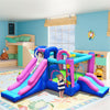5 in 1 Inflatable Bounce House Dual Slides Kids Bouncy Castle without Blower
