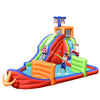 6-in-1 Pirate Ship Giant Water Park Kids Inflatable Water Slide Water Guns without Blower