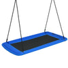 60" Platform Saucer Tree Swing Surf with Hanging Straps for Kids and Adults