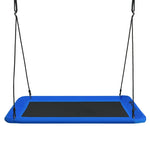 60" Platform Saucer Tree Swing Surf with Hanging Straps for Kids and Adults