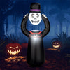 6 FT Inflatable Halloween Headless Skeleton with Blower Internal LED Bulbs