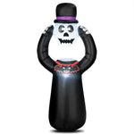 6 FT Inflatable Halloween Headless Skeleton with Blower Internal LED Bulbs