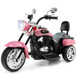 Kids Ride-On Motorcycle, 3-Wheel 6V Battery Powered Chopper Motorcycle with Headlight & Horn, ASTM-Certified Electric Toy for Boys & Girls Gifts