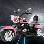 Kids Ride-On Motorcycle, 3-Wheel 6V Battery Powered Chopper Motorcycle with Headlight & Horn, ASTM-Certified Electric Toy for Boys & Girls Gifts