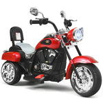 Kids Ride-On Motorcycle, 3-Wheel 6V Battery Powered Chopper Motorcycle with Headlight & Horn, ASTM-Certified Electric Toy for Boys & Girls Gifts