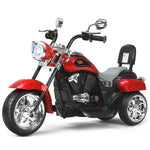 Kids Ride-On Motorcycle, 3-Wheel 6V Battery Powered Chopper Motorcycle with Headlight & Horn, ASTM-Certified Electric Toy for Boys & Girls Gifts