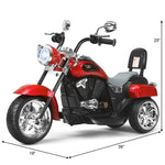 Kids Ride-On Motorcycle, 3-Wheel 6V Battery Powered Chopper Motorcycle with Headlight & Horn, ASTM-Certified Electric Toy for Boys & Girls Gifts