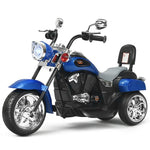Kids Ride-On Motorcycle, 3-Wheel 6V Battery Powered Chopper Motorcycle with Headlight & Horn, ASTM-Certified Electric Toy for Boys & Girls Gifts
