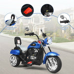 Kids Ride-On Motorcycle, 3-Wheel 6V Battery Powered Chopper Motorcycle with Headlight & Horn, ASTM-Certified Electric Toy for Boys & Girls Gifts