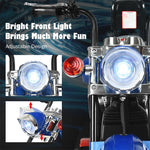 Kids Ride-On Motorcycle, 3-Wheel 6V Battery Powered Chopper Motorcycle with Headlight & Horn, ASTM-Certified Electric Toy for Boys & Girls Gifts
