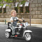 Kids Ride-On Motorcycle, 3-Wheel 6V Battery Powered Chopper Motorcycle with Headlight & Horn, ASTM-Certified Electric Toy for Boys & Girls Gifts