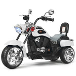 Kids Ride on Chopper Motorcycle 3-Wheel 6V Battery Powered Trike Motorcycle with Headlights