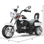 Kids Ride-On Motorcycle, 3-Wheel 6V Battery Powered Chopper Motorcycle with Headlight & Horn, ASTM-Certified Electric Toy for Boys & Girls Gifts