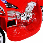 6V Kids Ride-On Motorcycle, Battery Powered 3-Wheel Motorcycle with LED Headlights, Music, Storage Trunk, Electric Motorcycle Toy for Boys/Girls