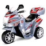 6V Kids Ride-On Motorcycle, Battery Powered 3-Wheel Motorcycle with LED Headlights, Music, Storage Trunk, Electric Motorcycle Toy for Boys/Girls