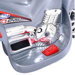 6V Kids Ride-On Motorcycle, Battery Powered 3-Wheel Motorcycle with LED Headlights, Music, Storage Trunk, Electric Motorcycle Toy for Boys/Girls