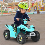 6V Kids Ride-on ATV Quad 4 Wheeler Quad Bike Mini Off-Road Battery Powered Electric Car Toy
