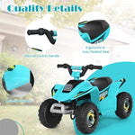 6V Kids Ride-on ATV Quad 4 Wheeler Quad Bike Mini Off-Road Battery Powered Electric Car Toy