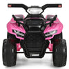 Kids Ride On ATV Quad Car 6V Battery Powered Electric Vehicle with LED Light and MP3