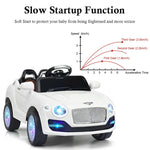 6V Kids Ride-On Car Electric Battery Power RC with Remote Control & Flashing Wheel Lights