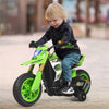 6V Electric Kids Ride-on Motorcycle Battery Motor Bike with Training Wheels LED Lights