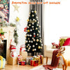 6ft Unlit Pencil Artificial Christmas Halloween Tree for Indoor Decor