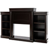 70" Modern Electric Fireplace TV Stand Entertainment Center Freestanding Mantel Stand for Livingroom Bedroom