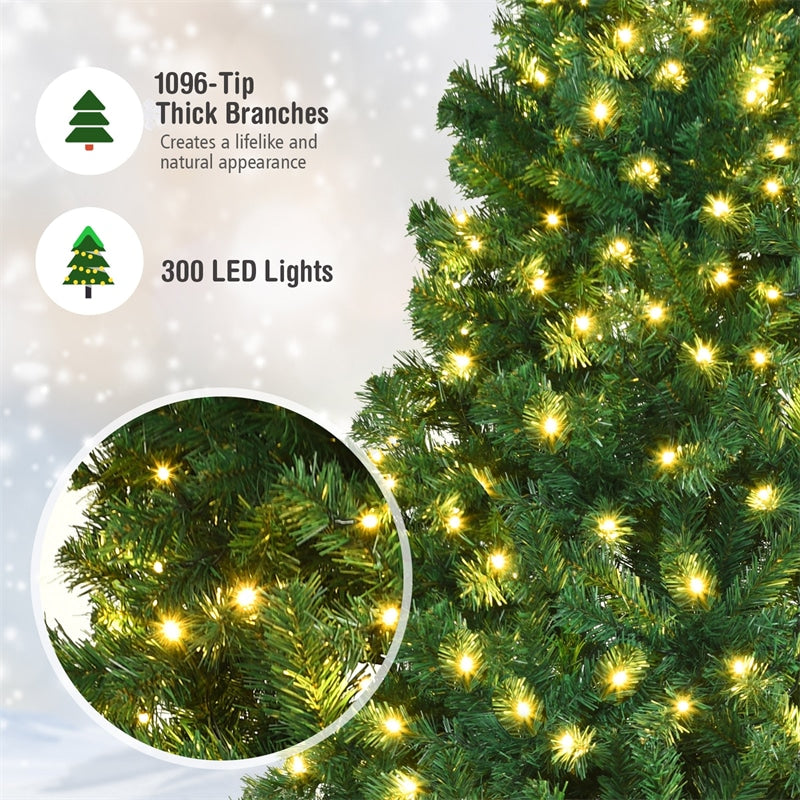300 warm white christmas tree lights hotsell