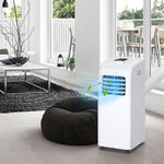 8000 BTU Portable Air Conditioner 3-in-1 Air Cooler Dehumidifier Function with Remote Control LED Display Window Kit