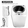 Portable Washing Machine 8 LBS Capacity Full Automatic Compact Washer Dryer Combo with Built-in Pump Drain for Apartment RV Dorm